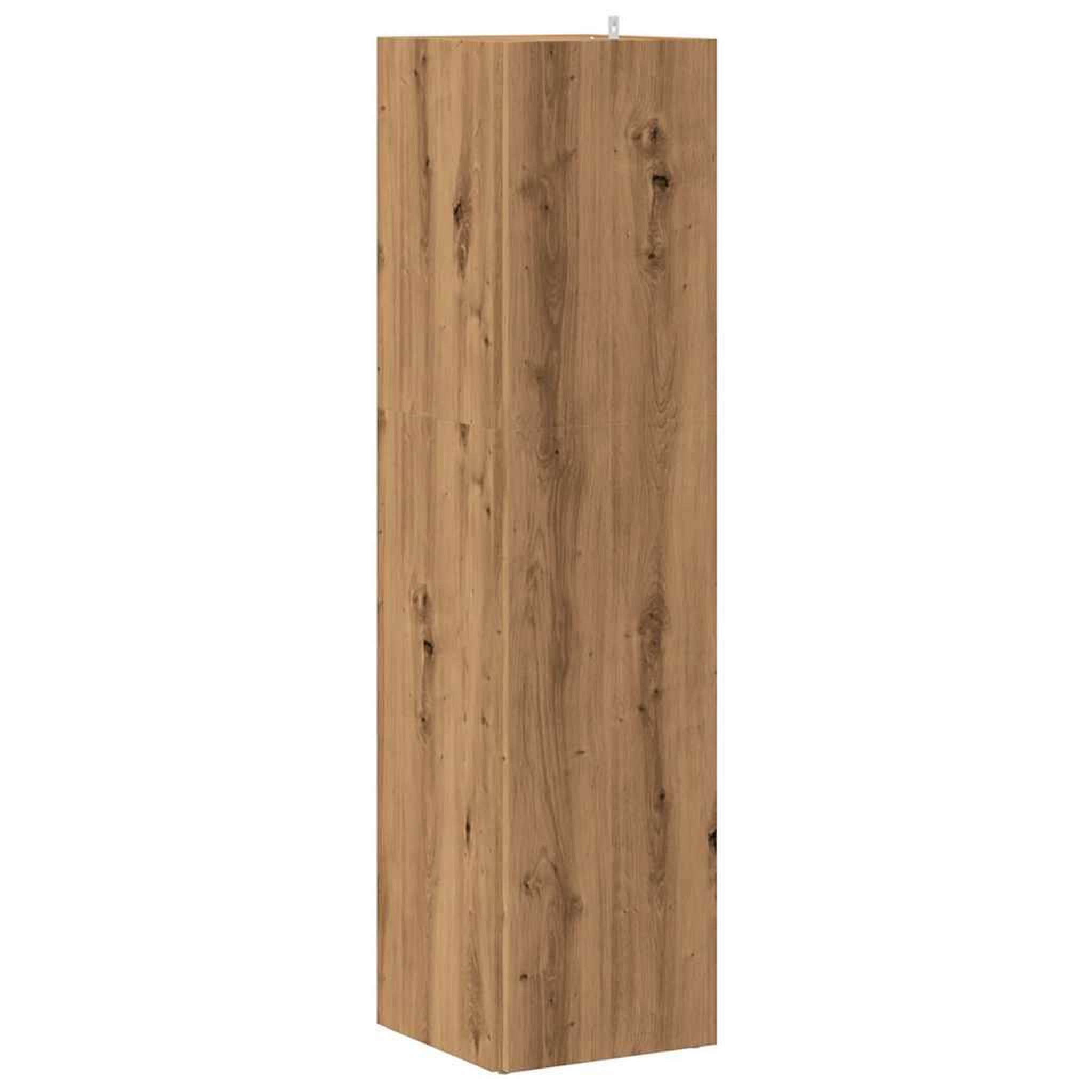 Voir la diapositive 5 : VIDAXL Armoire d'angle chene artisanal 33x33x132 cm bois d'ingenierie