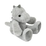 Paris Prix Peluche Enfant  Dinosaure  30cm Gris