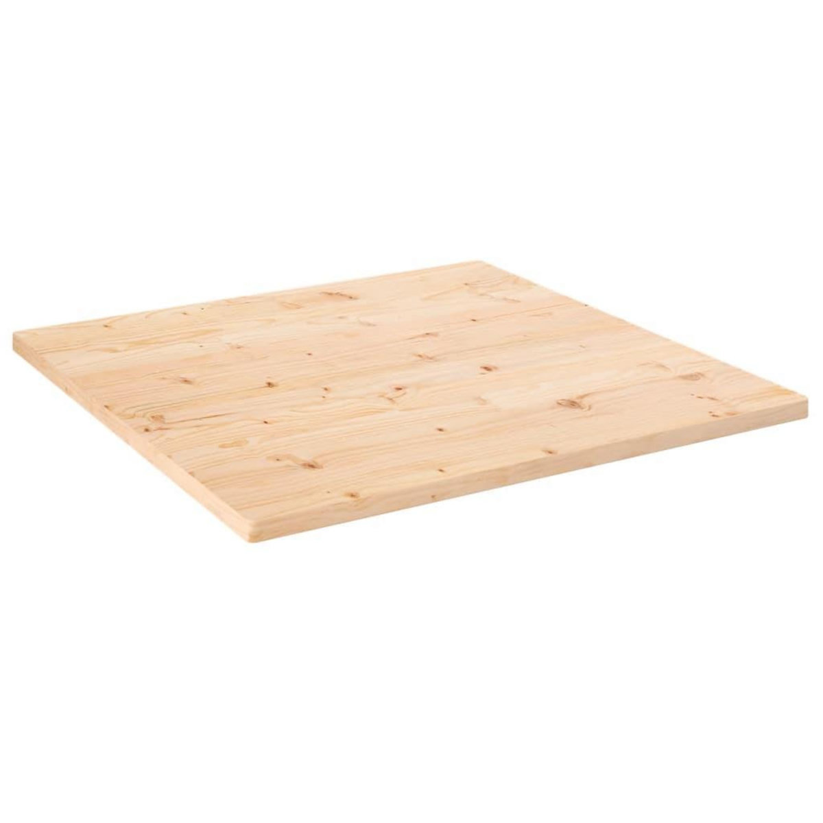 VIDAXL Dessus de table 70x70x2,5 cm bois de pin massif