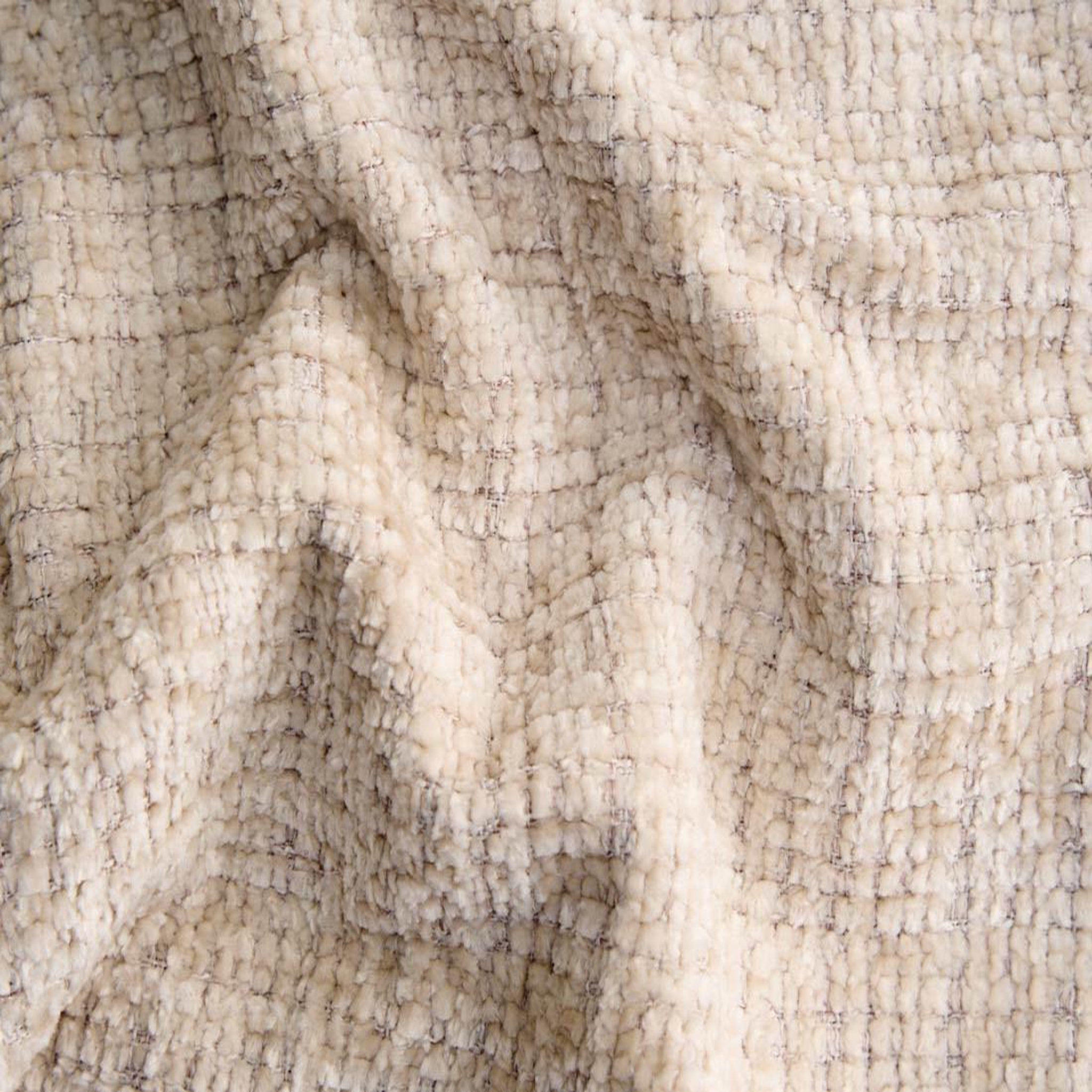 Voir la diapositive 2 : LISA DESIGN Serena - housse en velours texturé pour fauteuil