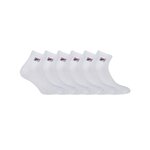 FILA Lot de 6 Paires de Chaussettes Lowcuts. Coloris disponibles : Blanc