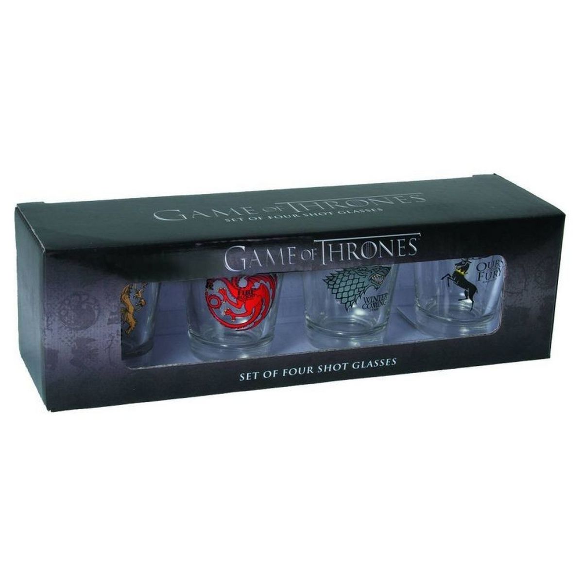 Set de 4 verres shooter - Game Of Thrones