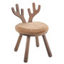 Voir la diapositive 1 : Paris Prix Chaise Enfant Design  Oreille Cerf  56cm Naturel