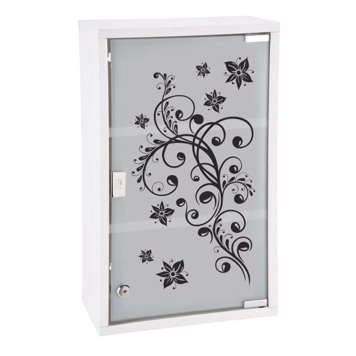 HI HI Armoire a pharmacie 30 x 15 x 50 cm Acier inoxydable