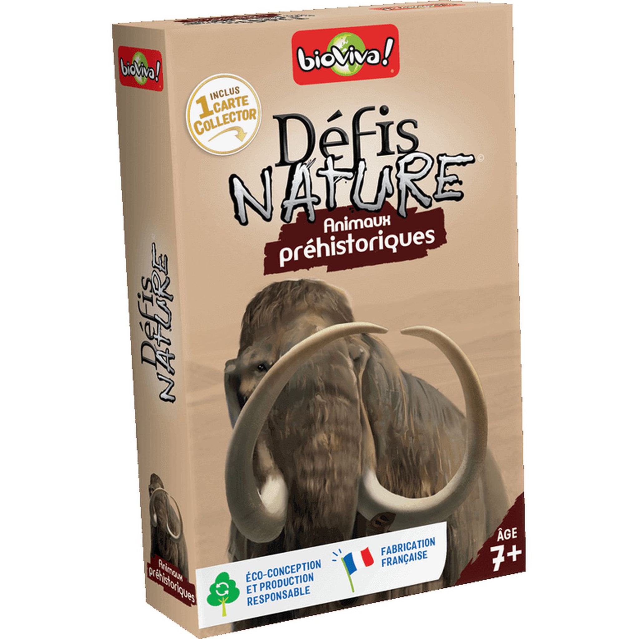 Voir la diapositive 1 : BIOVIVA Défi Nature - Animaux Préhistoriques