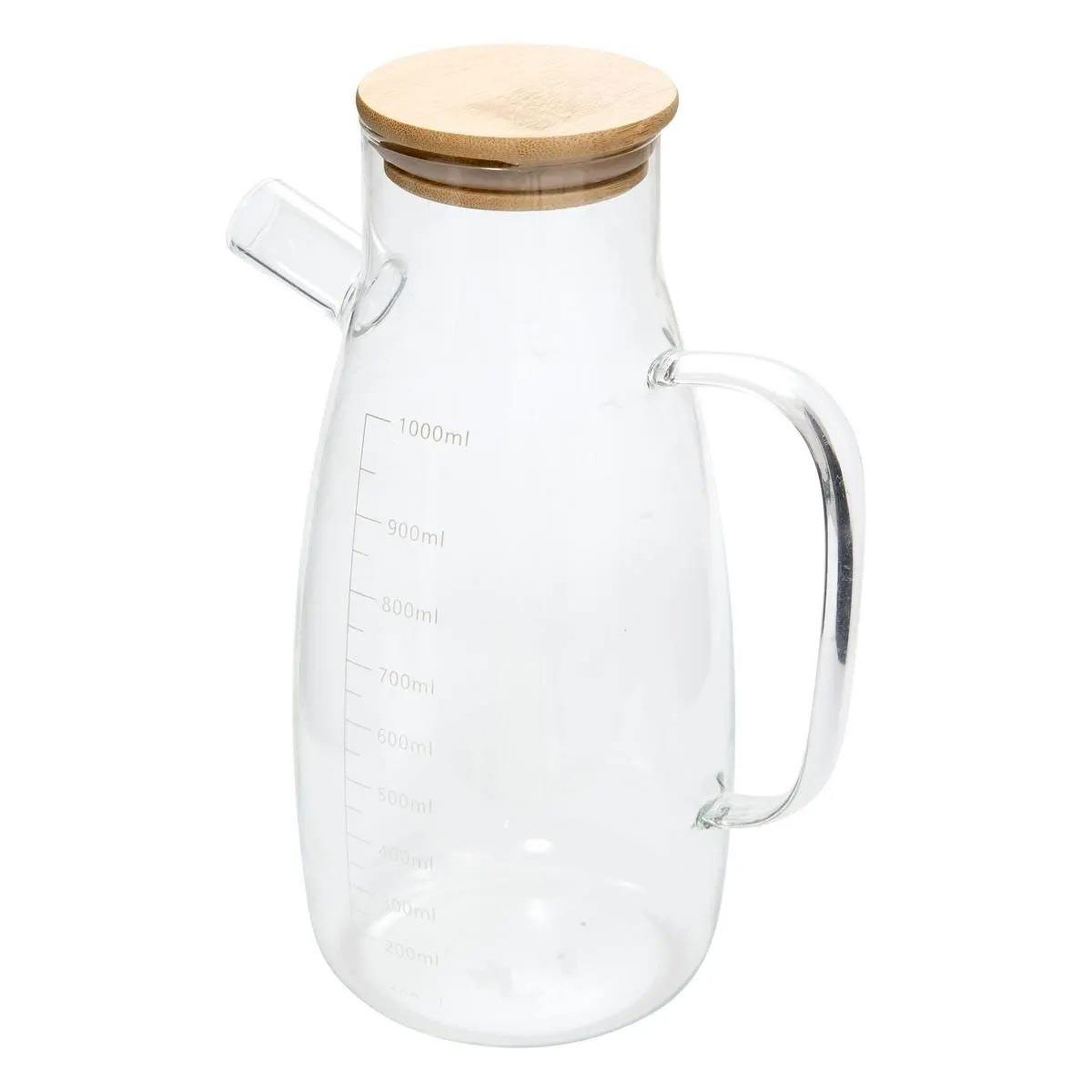 Voir la diapositive 3 : FIVE Pichet gradué en verre  cozy  1l transparent
