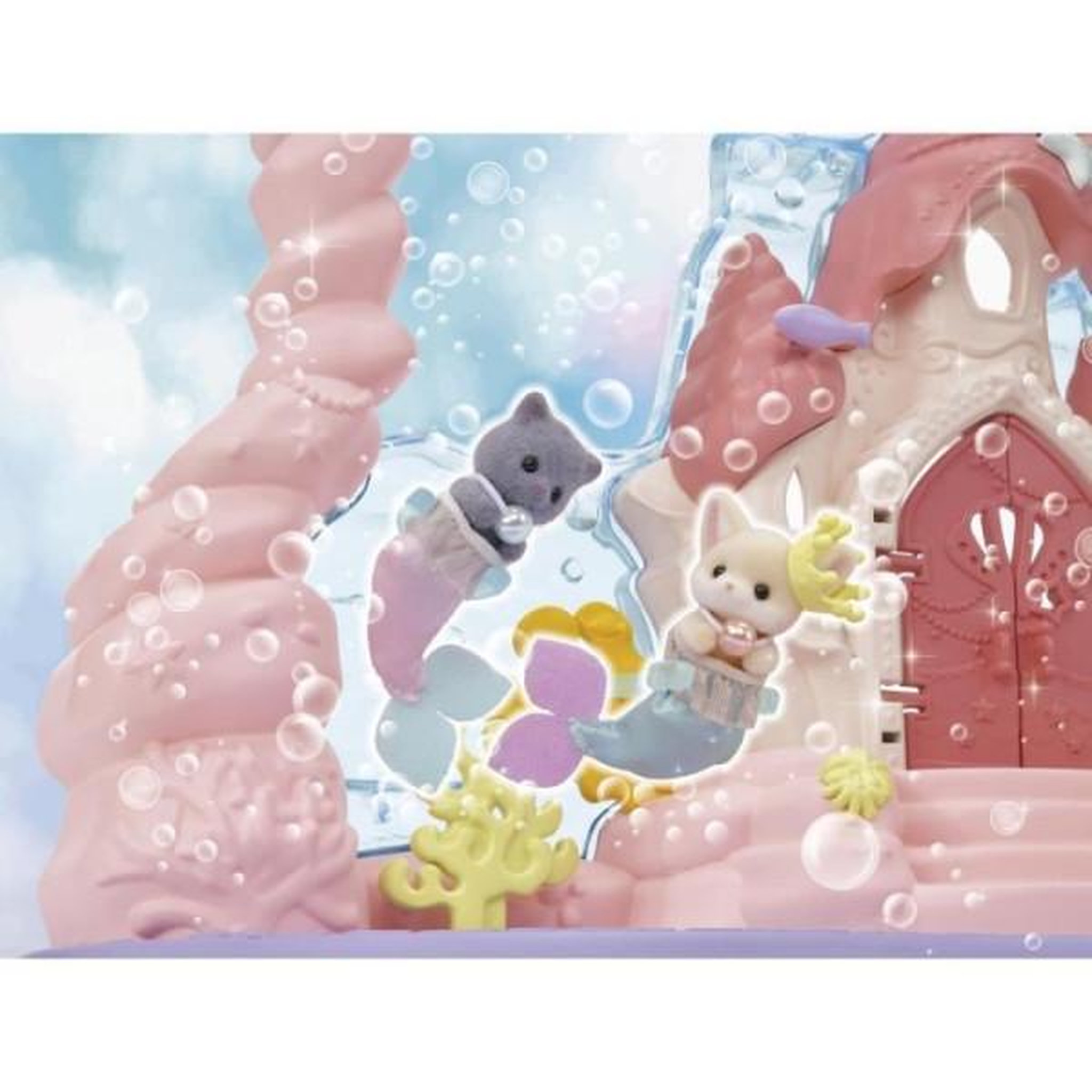 Voir la diapositive 6 : Sylvanian Families Figurines miniatures - SYLVANIAN FAMILIES - 5701 - Le château des sirenes