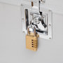 Voir la diapositive 2 : KREATOR Cadenas en laiton Kreator  combinaison 4 chiffres