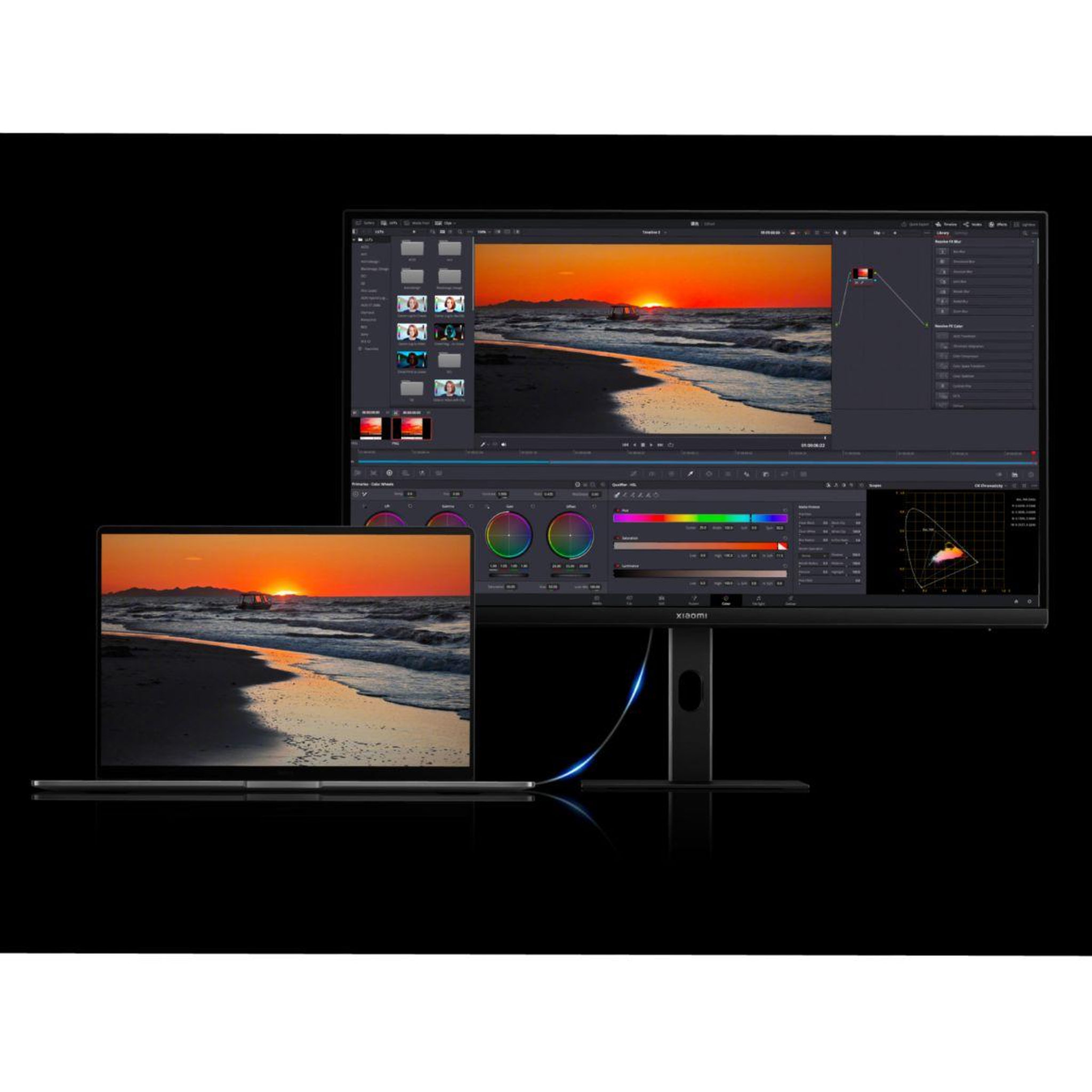Voir la diapositive 5 : XIAOMI Ecran PC Gamer A27Ui 27  IPS 4K