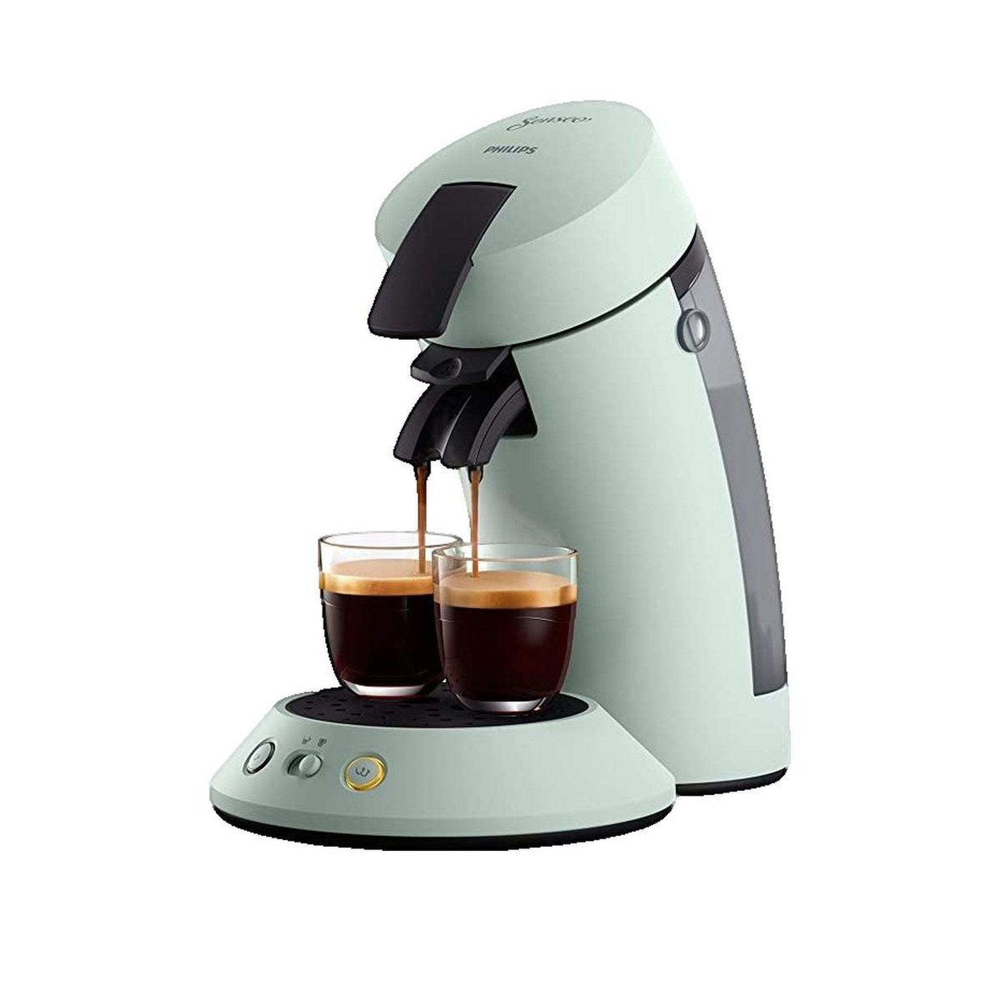 Philips Cafetière à dosettes Philips Senseo Original Plus CSA210/20 couleur menthe
