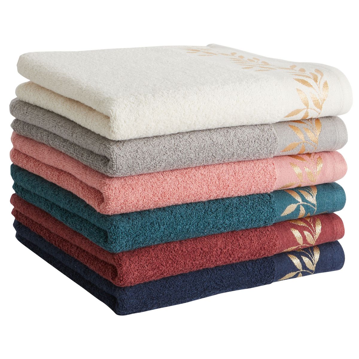 ACTUEL Maxi drap de bain fantaisie en coton 450 g/m²