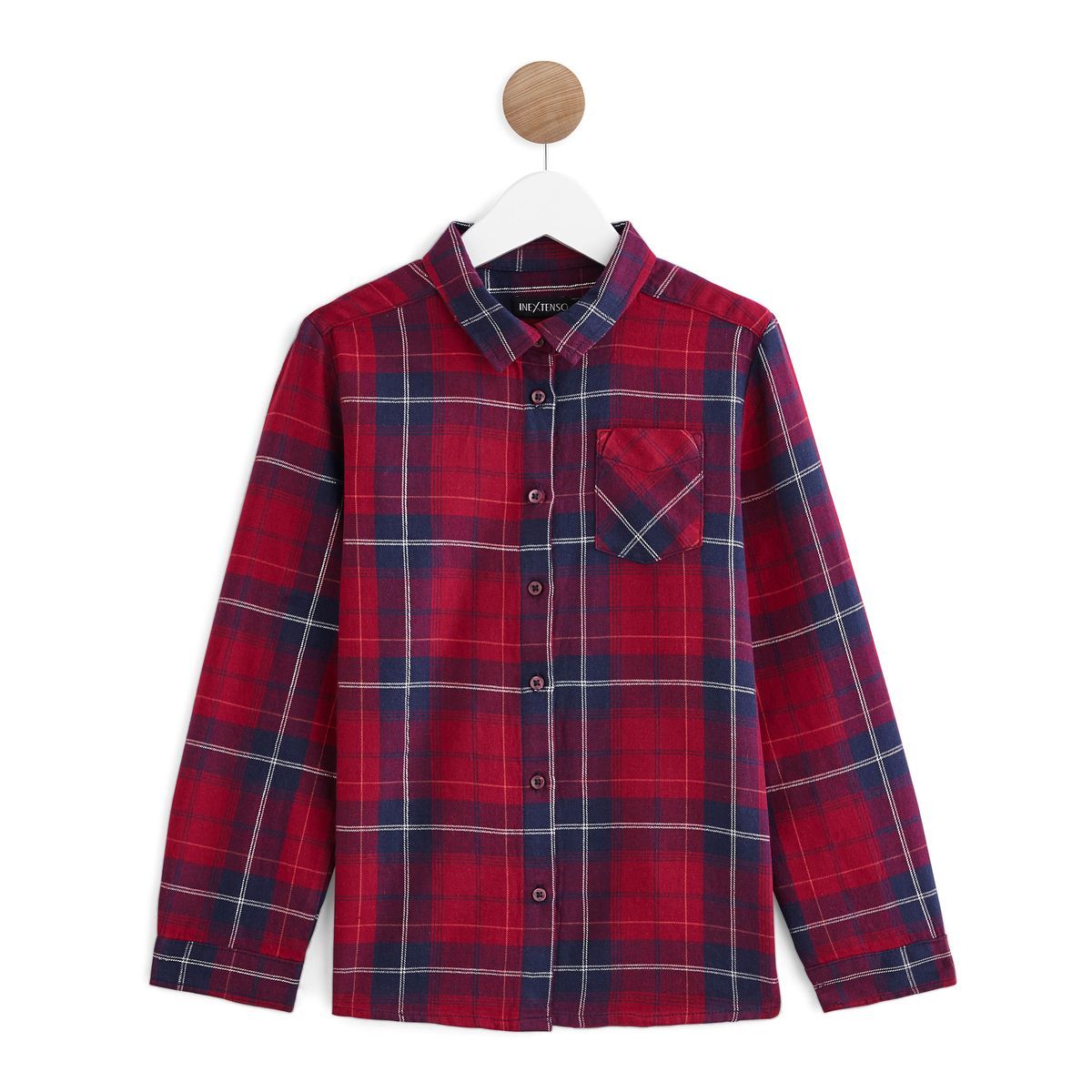 IN EXTENSO Chemise à carreaux fille