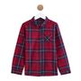 Voir la diapositive 1 : IN EXTENSO Chemise à carreaux fille
