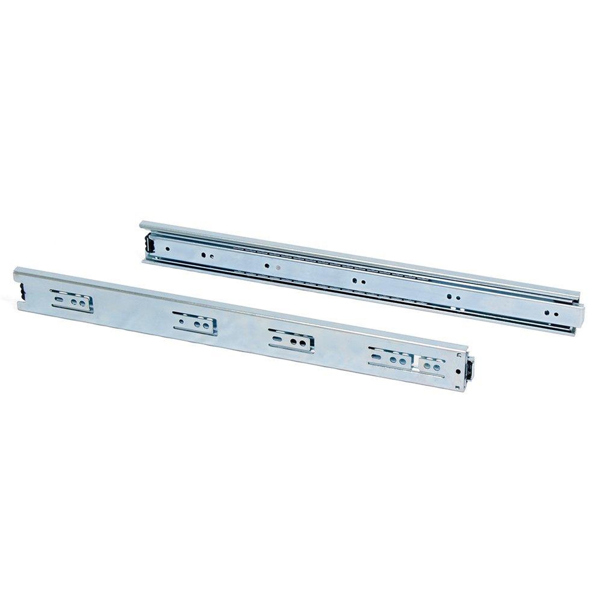 EMUCA SRL Paire de coulisses à billes pour tiroir à sortie totale 45 mm x L 450 mm