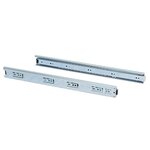 EMUCA SRL Paire de coulisses à billes pour tiroir à sortie totale 45 mm x L 450 mm