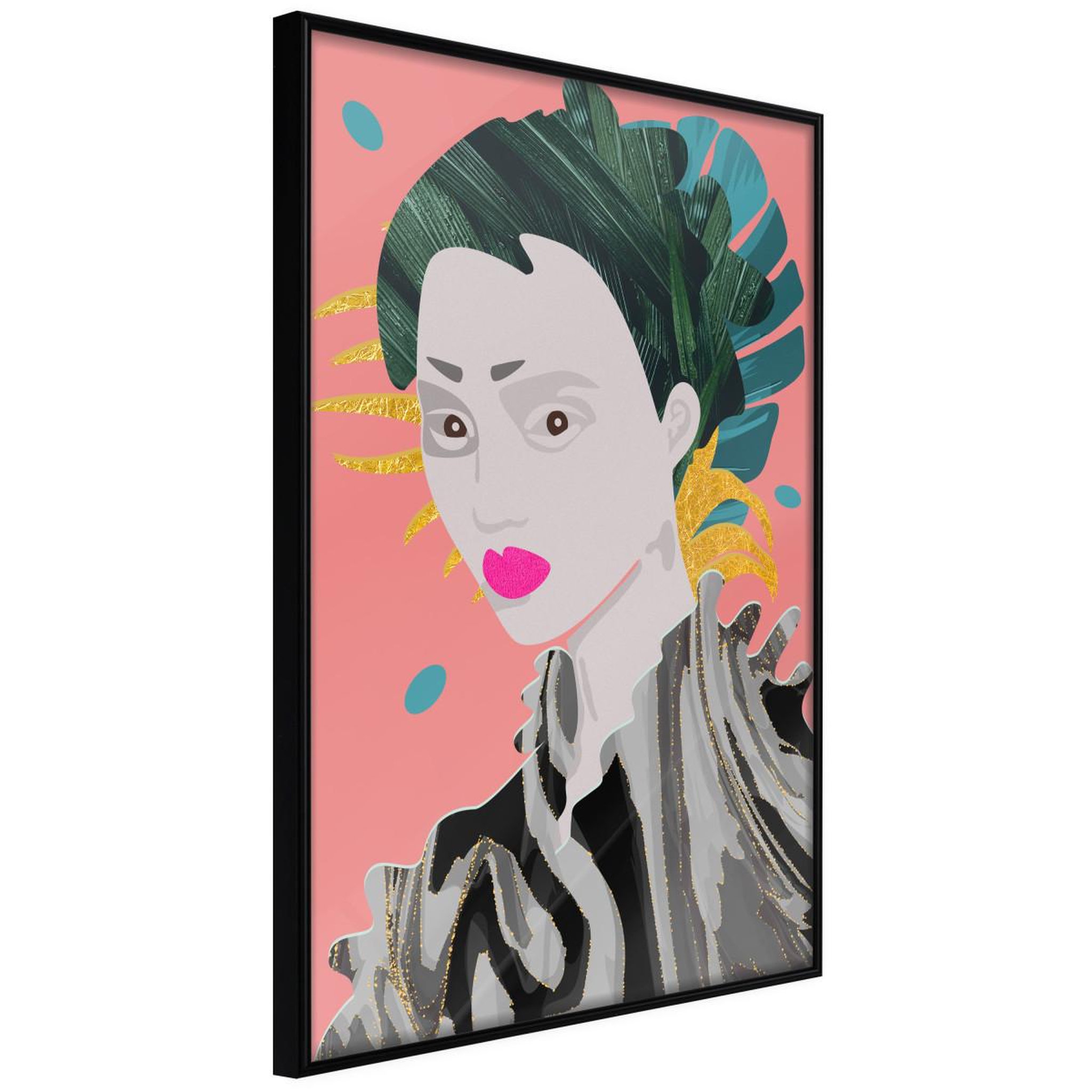 Paris Prix Affiche Murale Encadrée  Geisha