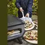 COZZE Four à pizza gaz - Acier/Plaque en pierre - 60x30x60cm - COZZE GAZ 17