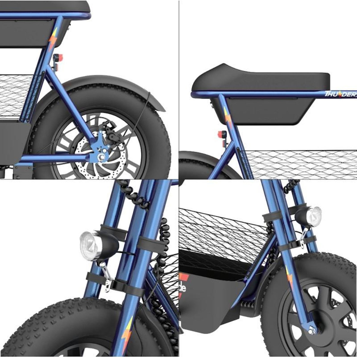 URBANGLIDE URBANGLIDE Thunder 160 Draisienne Électrique 25 km/h, Autonomie 30 km, Freins à Disque, Roues 16''