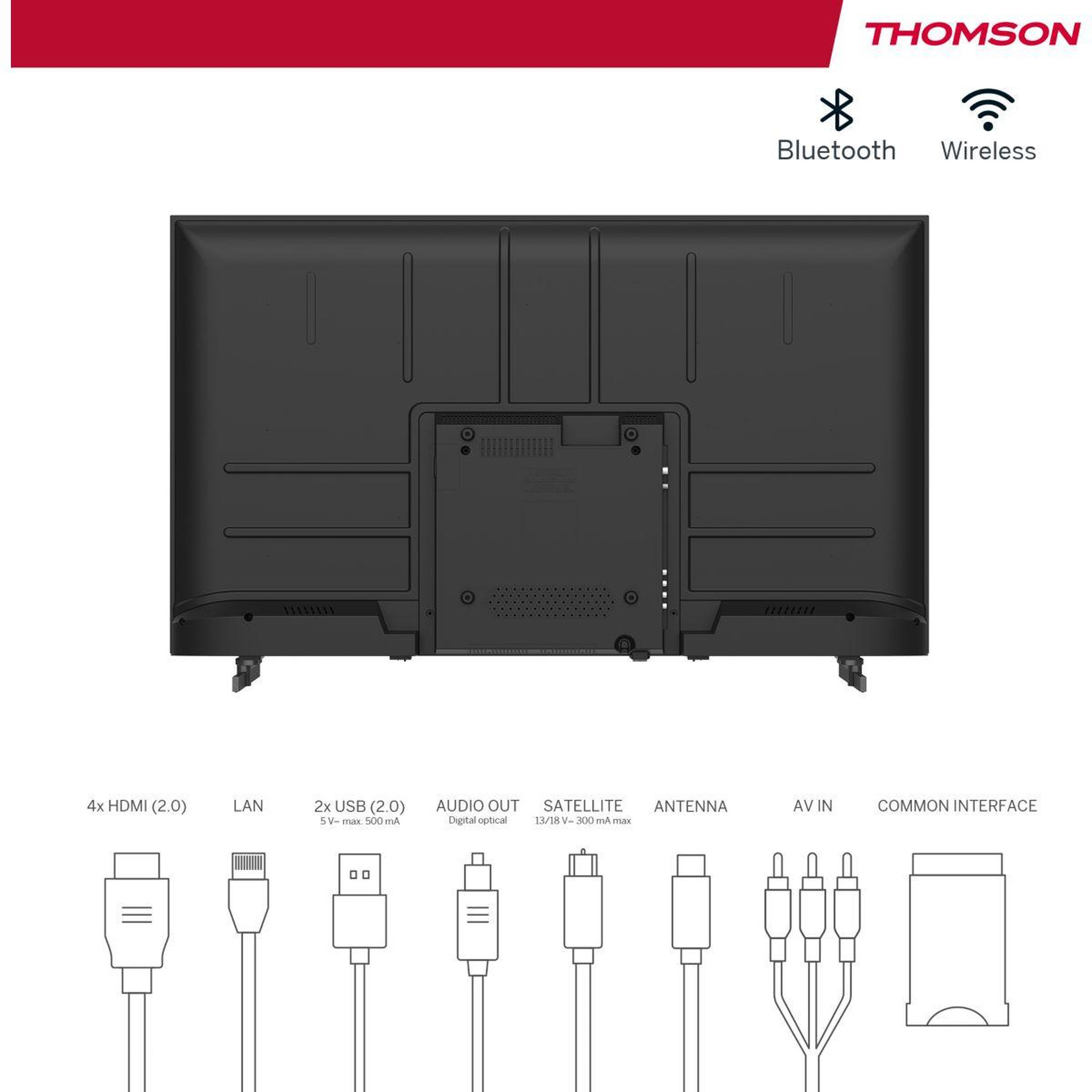 Voir la diapositive 5 : THOMSON TV QLED 43QA2S13