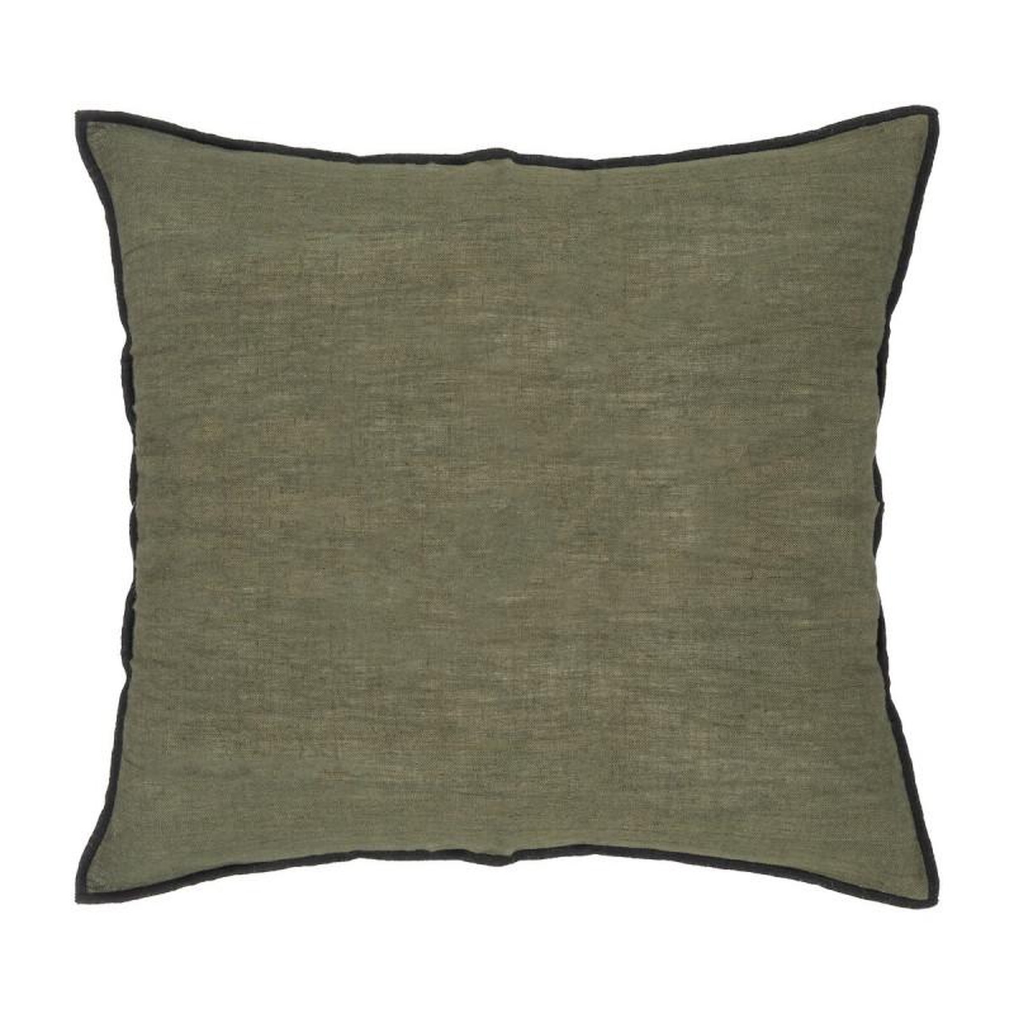 Voir la diapositive 1 : ATMOSPHERA Coussin Coton et Lin déhoussable  Linah  45 x 45 cm  Atmosphera