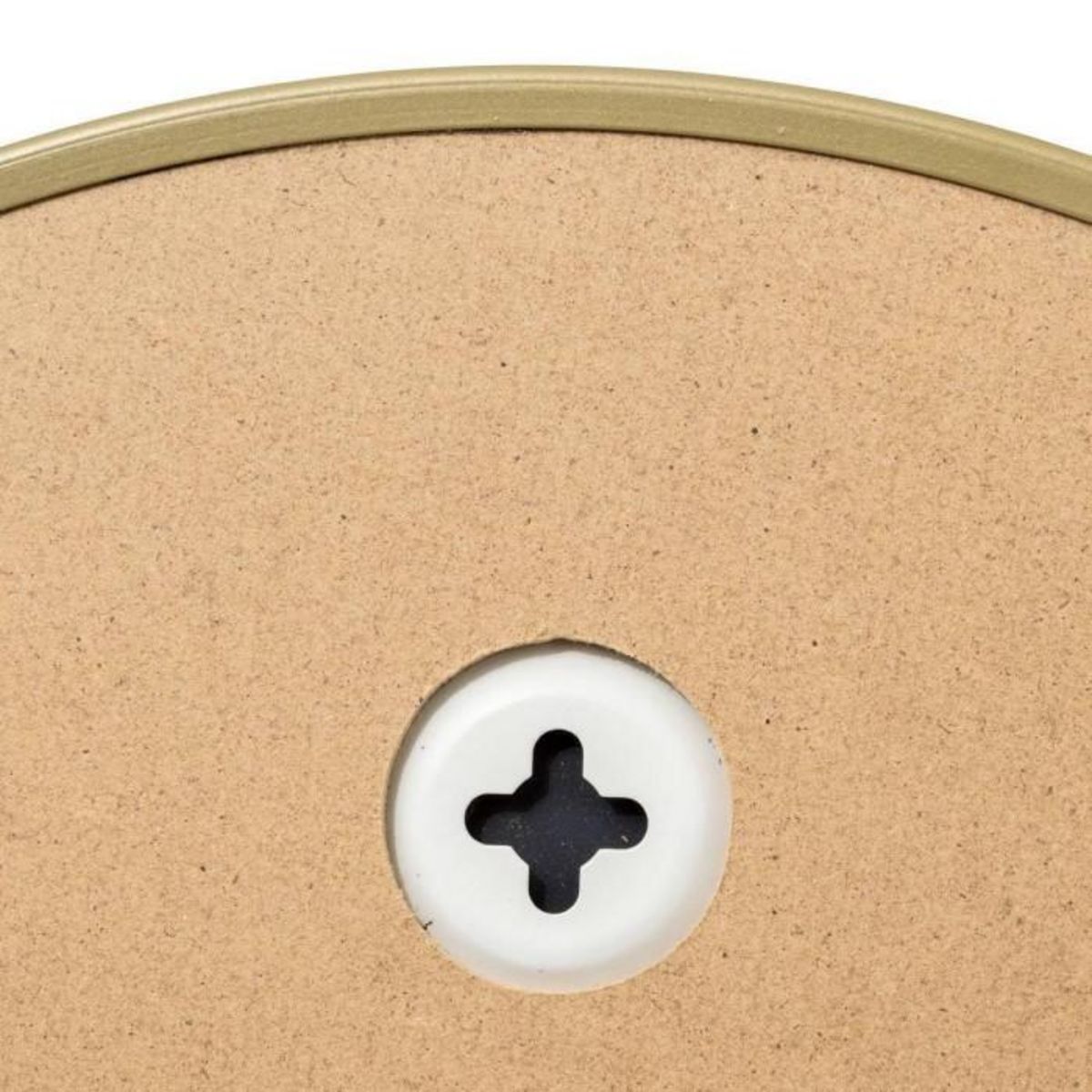 ATMOSPHERA Miroir Mural Rond  Alice  38cm Or