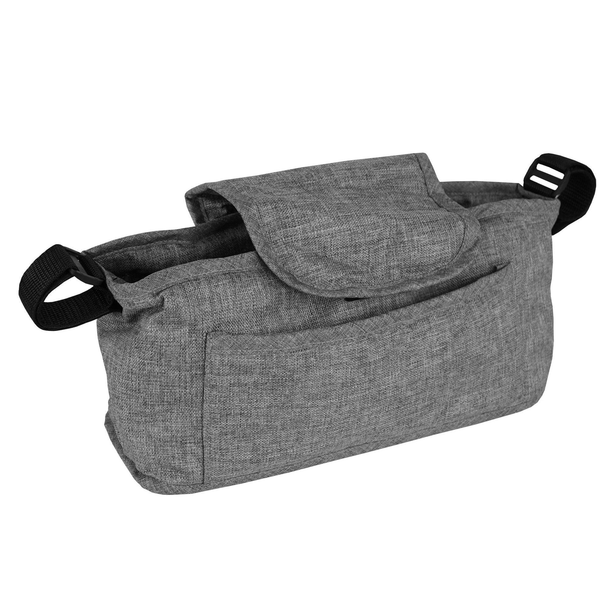 MONSTERSHOP Sac caddy pour poussette d'animal. Coloris disponibles : Beige