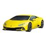 Voir la diapositive 2 : RAVENSBURGER Puzzle 3D Ravensburger Lamborghini Huracán EVO Jaune