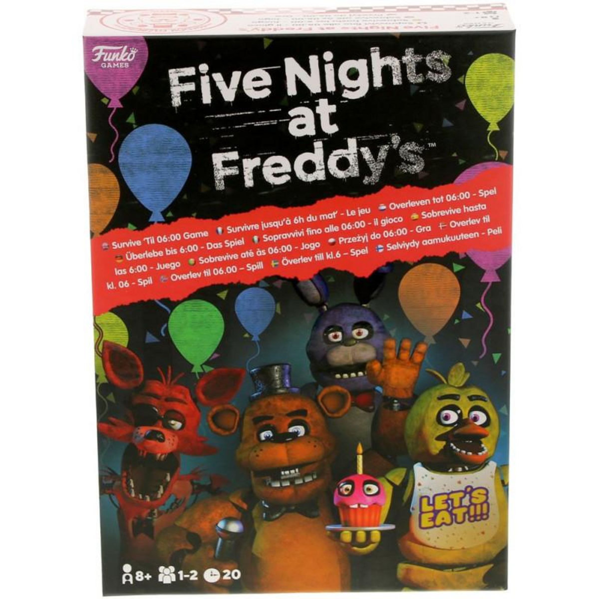 Funko Jeu de stratégie Funko Five Nights at Freddy s Survivre jusqu à 6h du mat
