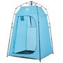 Voir la diapositive 4 : VIDAXL Tente d'intimite bleu liberation rapide impermeable