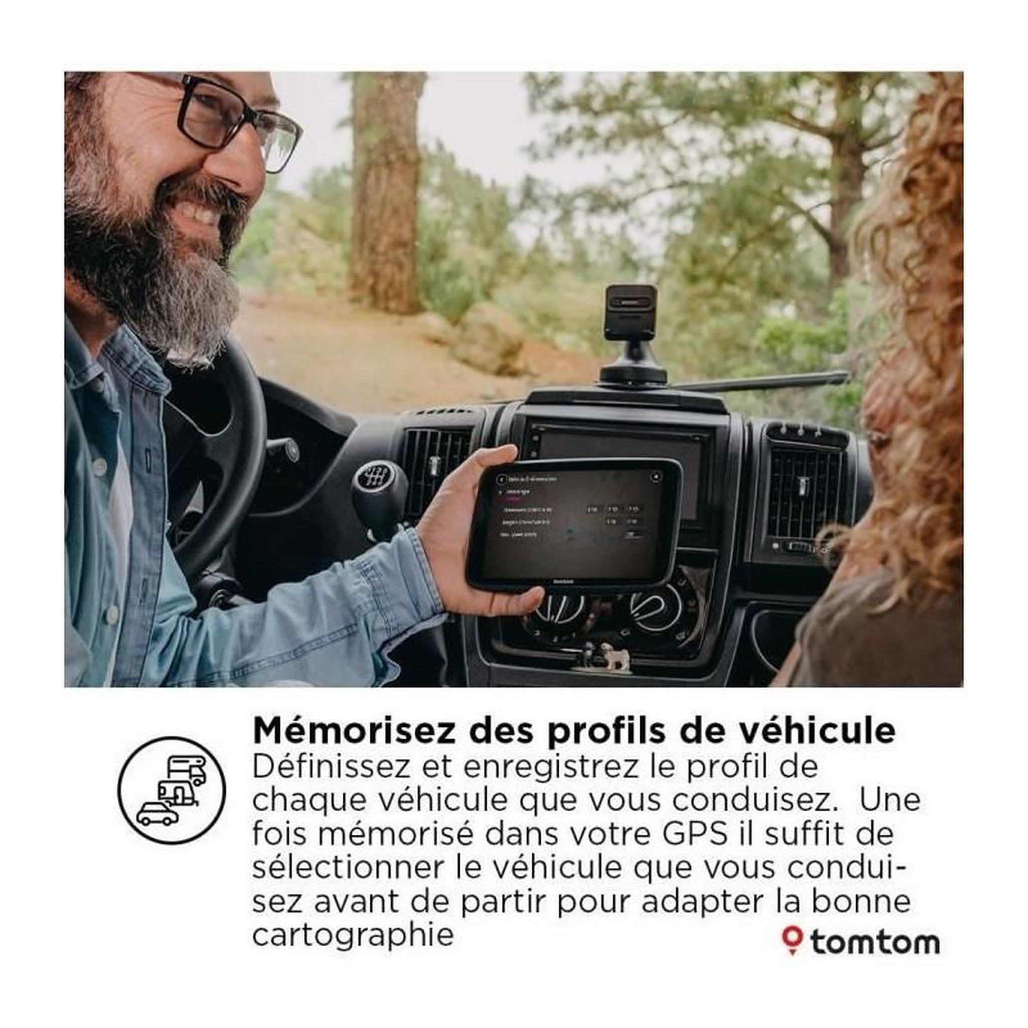 Voir la diapositive 6 : Tomtom Gps go camper max 7 premium pack