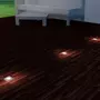 VIDAXL Lampes au sol a LED d'exterieur 3 pcs carre