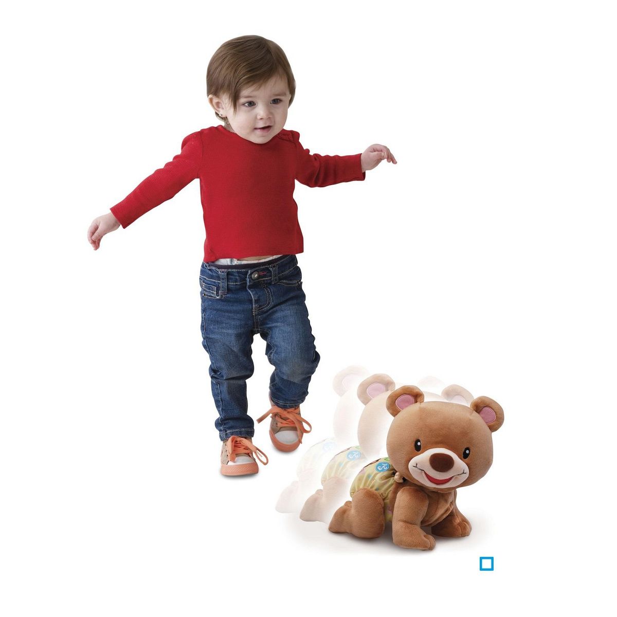 VTECH Peluche interactive ourson 1, 2, 3 Suis-moi 