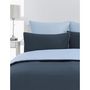 Voir la diapositive 3 : Sensei Maison Lot de 2 taies d'oreiller bicolores en percale coton DOZMARY