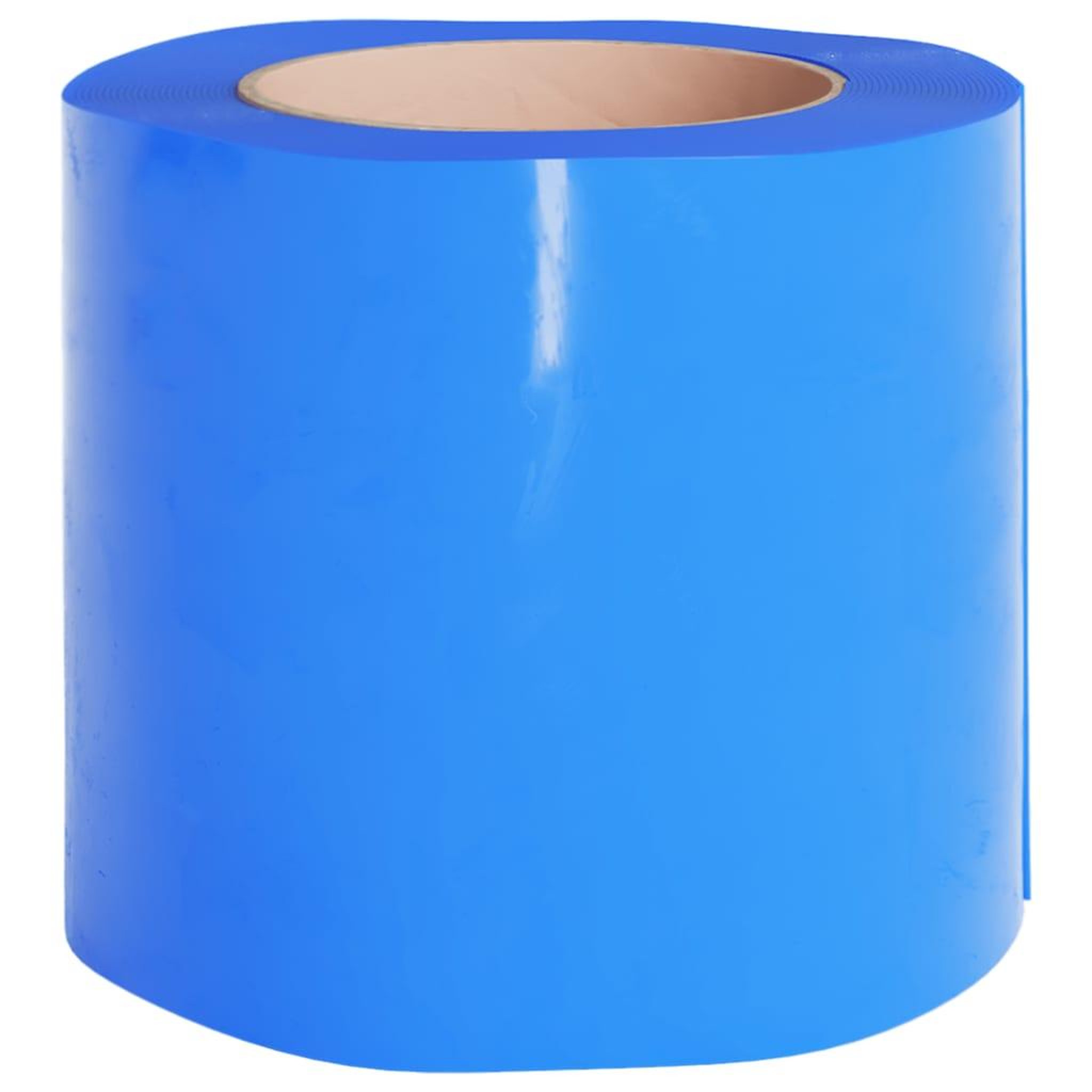 Voir la diapositive 5 : VIDAXL Rideau de porte bleu 200 mmx1,6 mm 25 m PVC