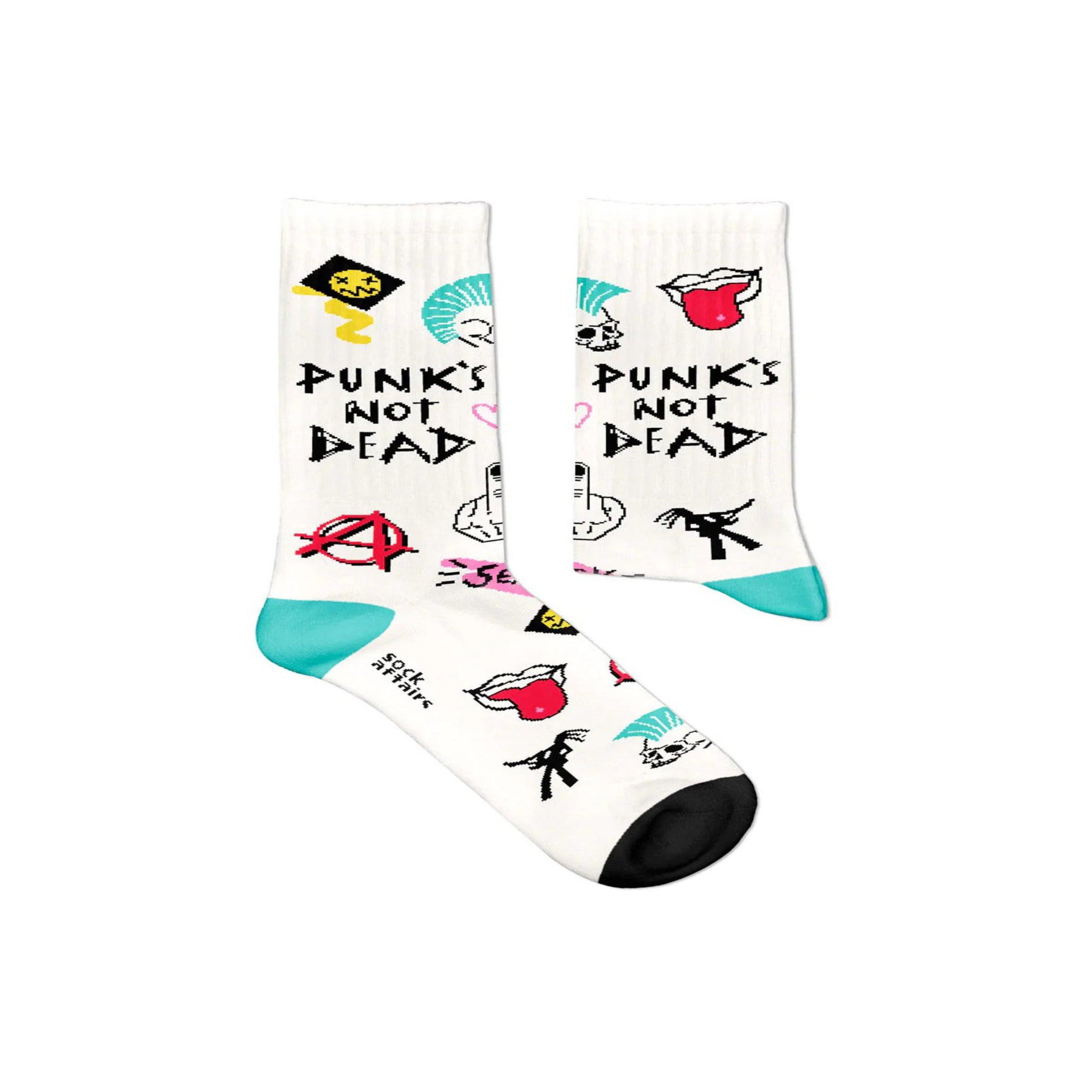 SOCK AFFAIRS Chaussettes sport rock punk's not dead