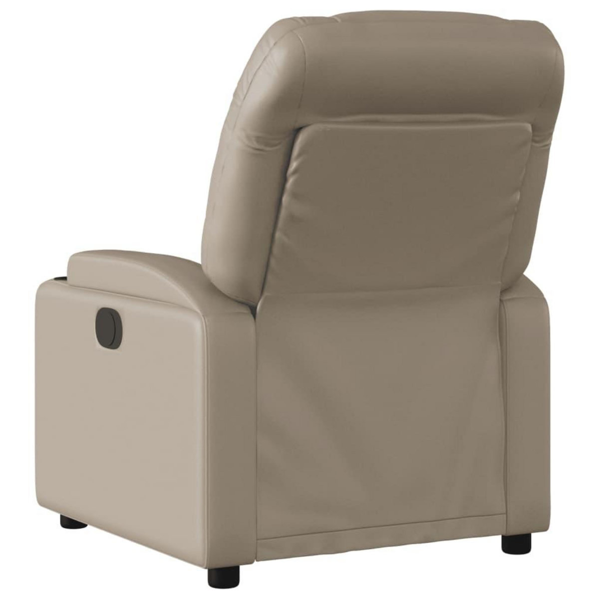 VIDAXL Fauteuil inclinable Cappuccino Similicuir