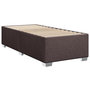 Voir la diapositive 3 : VIDAXL Cadre de lit sans matelas marron fonce 100x200 cm tissu