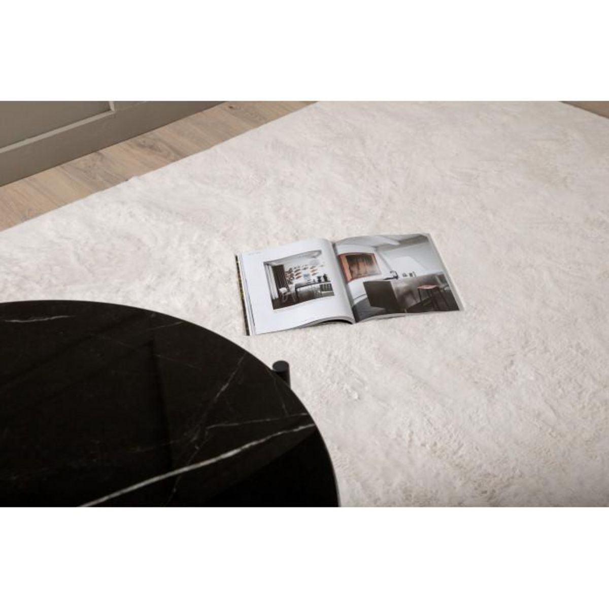 Paris Prix Tapis Design  Nina  160x230cm Blanc