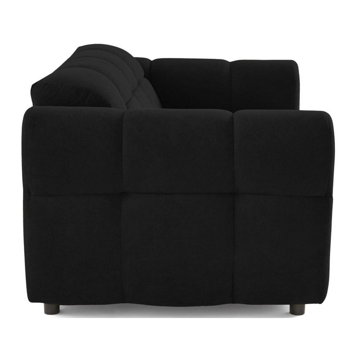 LISA DESIGN Ray - canapé droit 2 places en tissu texturé