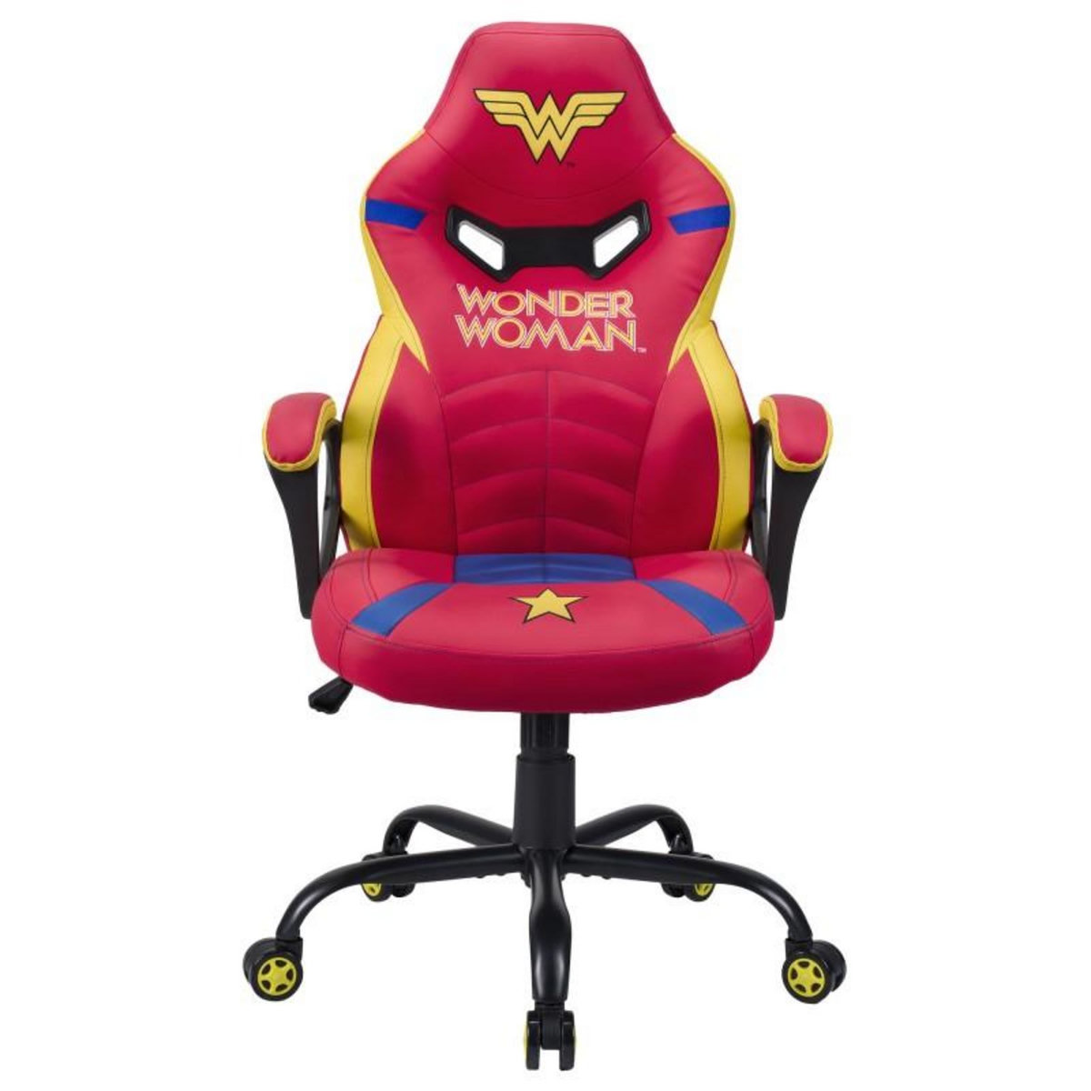 Subsonic Chaise gaming Wonder Woman , fauteuil gamer Rouge taille S/M
