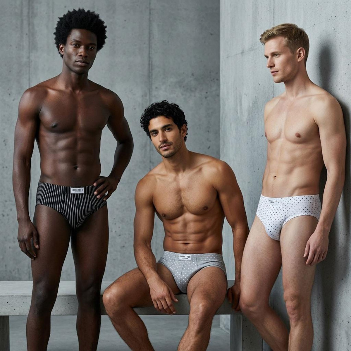 OZABI OZABI Pack Slips Homme 100% Coton – Lot de 6