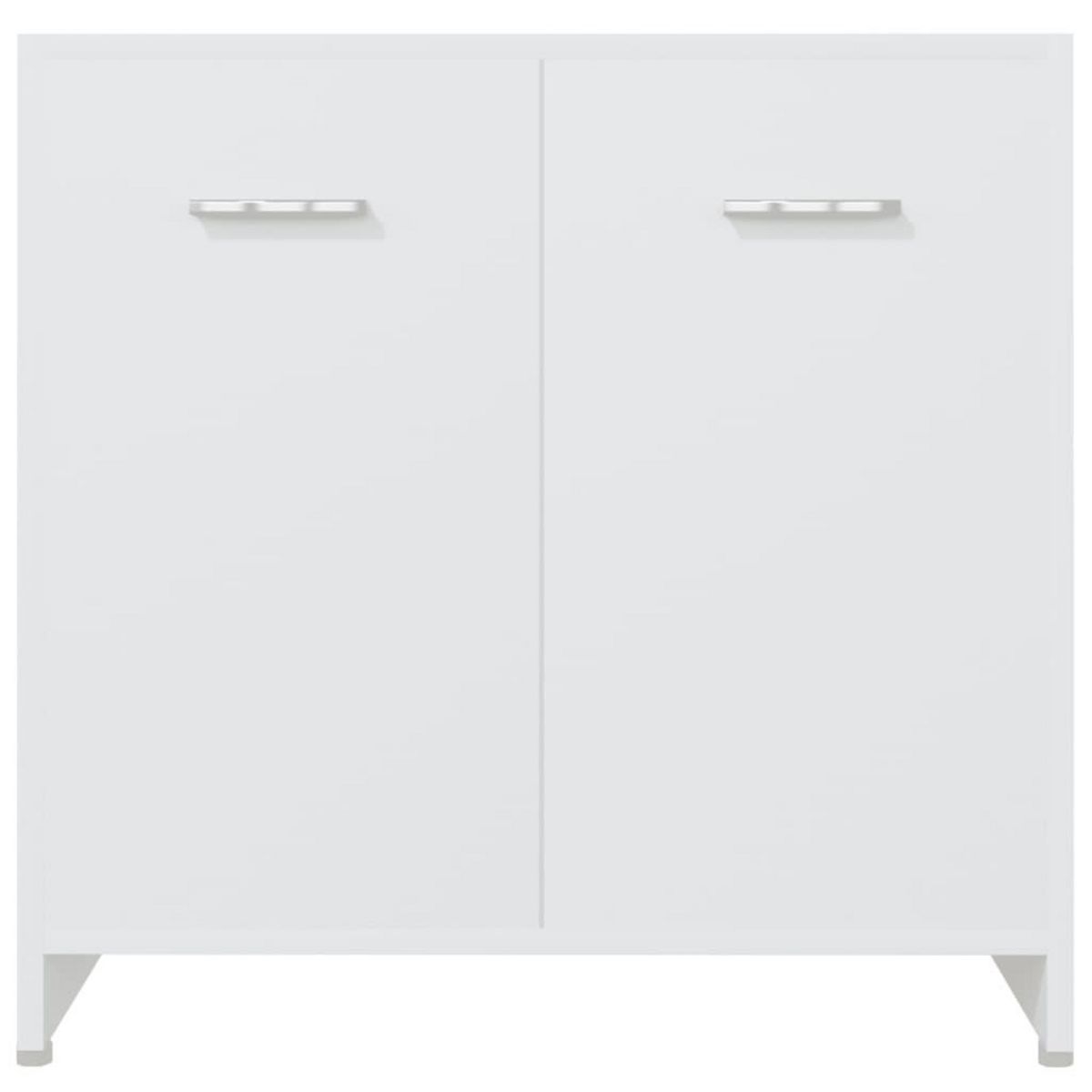 VIDAXL Ensemble de meubles de salle de bain 4 pcs Blanc