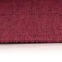 VIDAXL Tapis Chindi Coton tisse a la main 120x170 cm Bordeaux