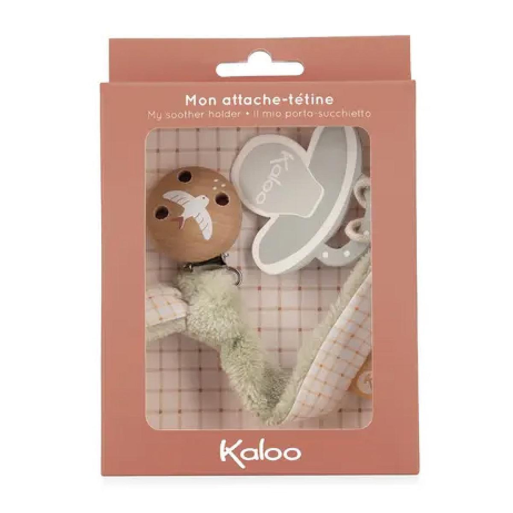 Voir la diapositive 2 : Kaloo - Attache Tetine Verte