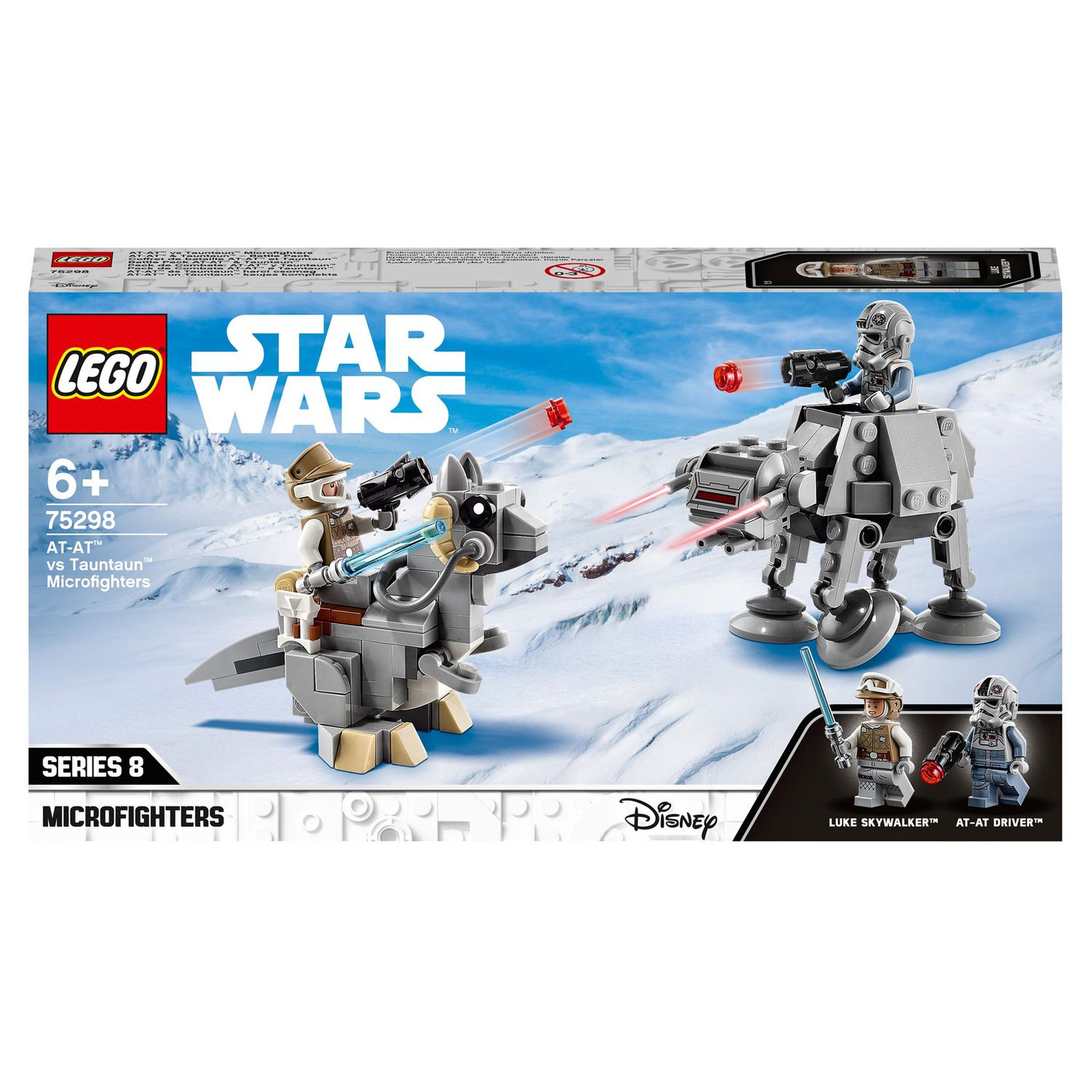 Voir la diapositive 1 : LEGO Star Wars 75298 - Microfighters AT-AT contre Tauntaun