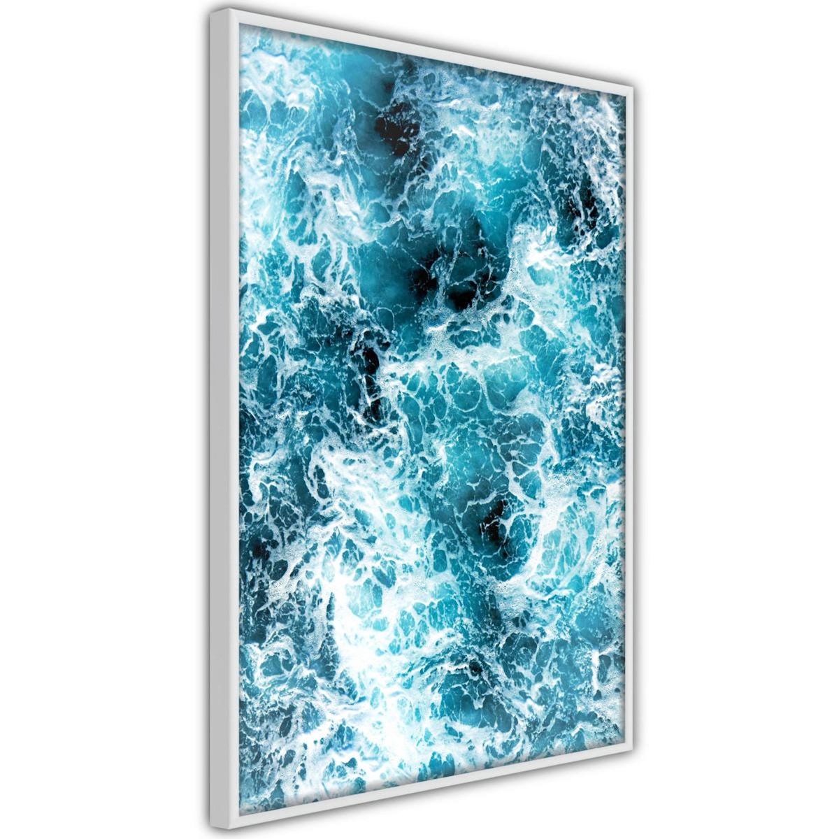 Paris Prix Affiche Murale Encadrée  Sea Foam