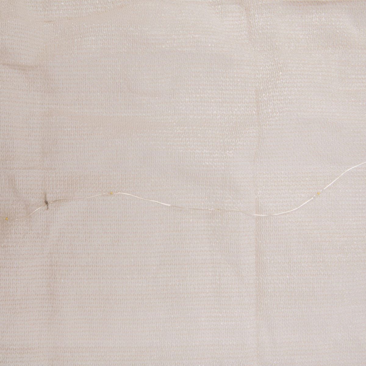 WERKAPRO Voile d'ombrage solaire 300 Led 4x5m crème WERKA PRO