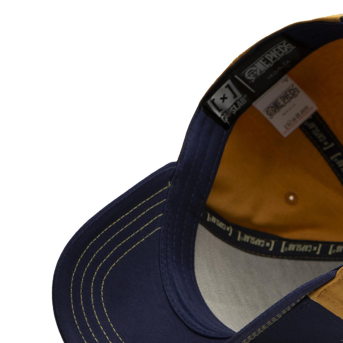 CAPSLAB Casquette trucker avec filet en sergé de coton One piece Sanji