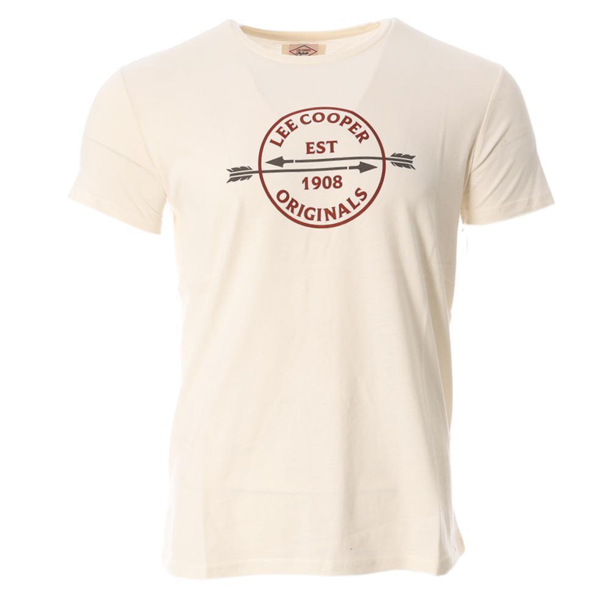 Voir la diapositive 1 : Lee Cooper T shirt Beige Homme Lee Cooper Olaz