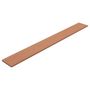 Voir la diapositive 2 : VIDAXL Panneaux de cloture de remplacement 9 pcs WPC 170 cm Marron